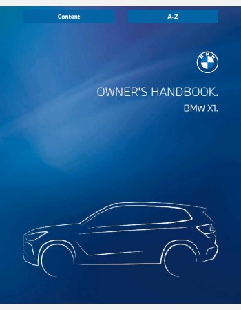 bmw x1 2023 owners manual